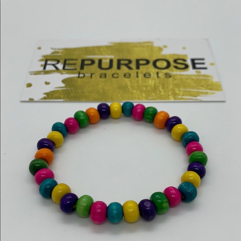 NWT Repurpose Bracelets Beaded Bracelet